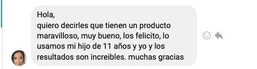 Captura de un comentario de un cliente sobre Save a Playa.