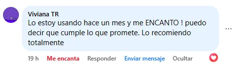 Captura de un comentario de un cliente sobre Save a Playa.