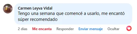 Captura de un comentario de un cliente sobre Save a Playa.