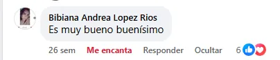 Captura de un comentario de un cliente sobre Save a Playa.