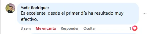 Captura de un comentario de un cliente sobre Save a Playa.