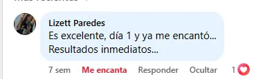 Captura de un comentario de un cliente sobre Save a Playa.