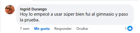 Captura de un comentario de un cliente sobre Save a Playa.