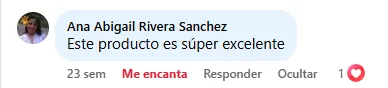 Captura de un comentario de un cliente sobre Save a Playa.