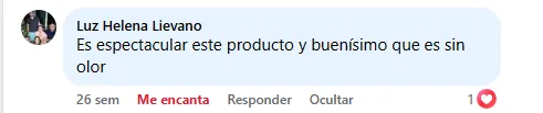 Captura de un comentario de un cliente sobre Save a Playa.