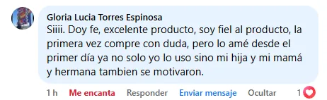 Captura de un comentario de un cliente sobre Save a Playa.