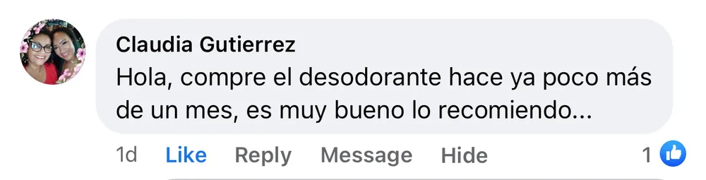 Captura de un comentario de un cliente sobre Save a Playa.