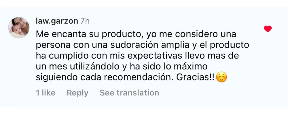Captura de un comentario de un cliente sobre Save a Playa.