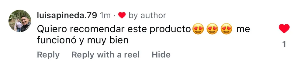 Captura de un comentario de un cliente sobre Save a Playa.