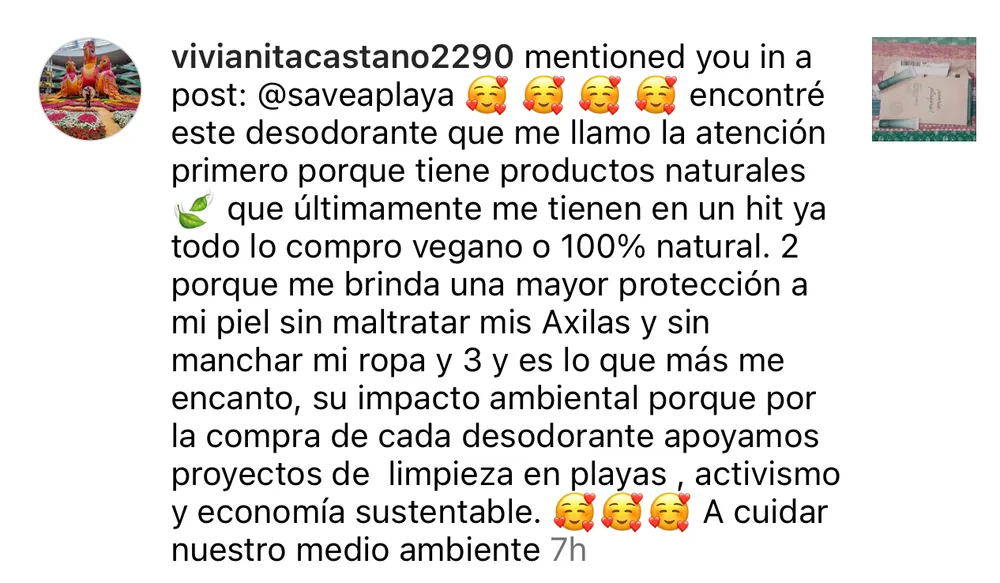@vivianitacastano2290: natural, protege más, no maltrata la piel ni mancha la ropa, y apoya la limpieza de playas.