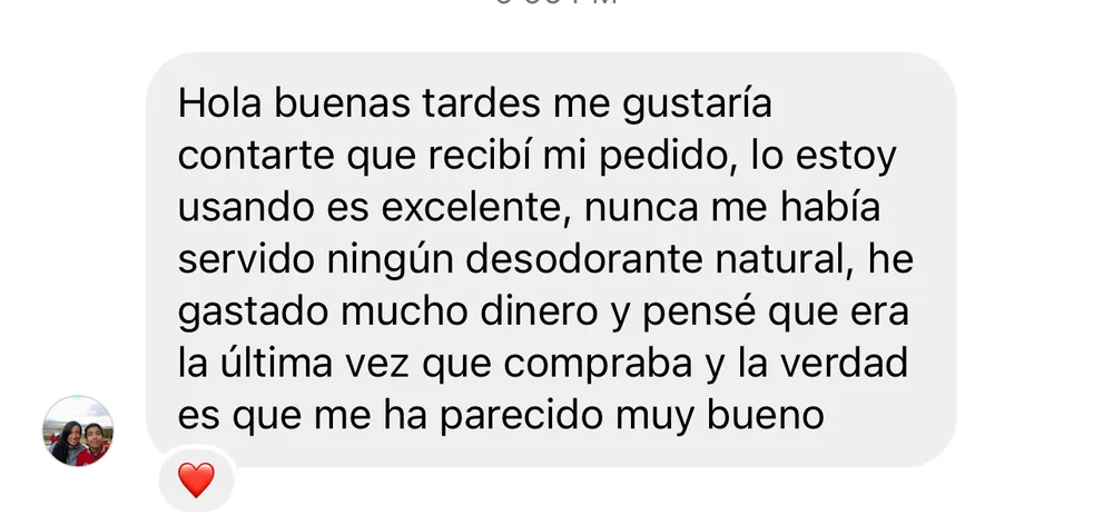 Captura de un comentario de un cliente sobre Save a Playa.