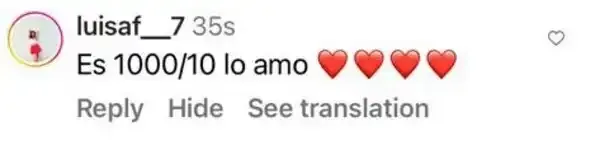 Captura de un comentario de un cliente sobre Save a Playa.