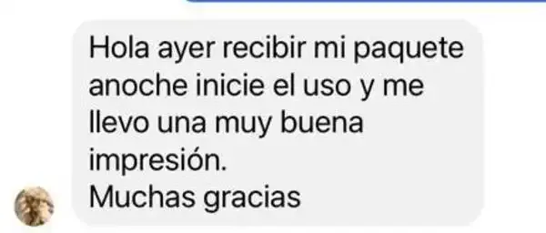 Captura de un comentario de un cliente sobre Save a Playa.