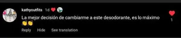 Captura de un comentario de un cliente sobre Save a Playa.