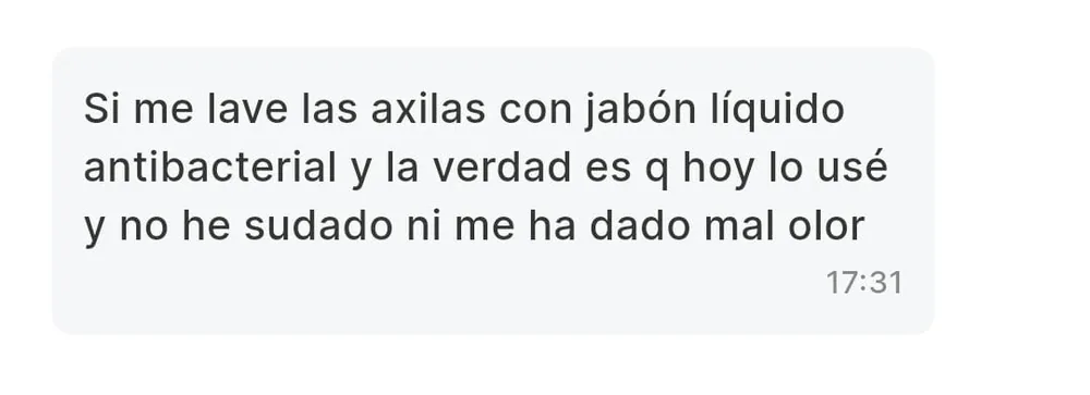 Captura de un comentario de un cliente sobre Save a Playa.