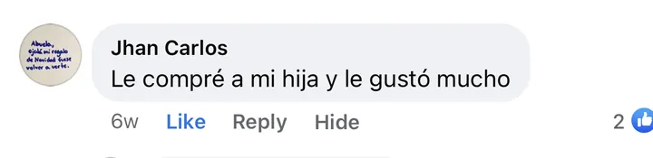 Reseña de cliente