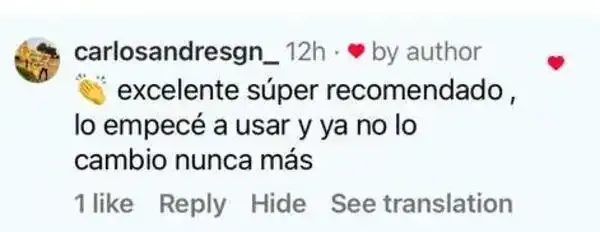Reseña de cliente