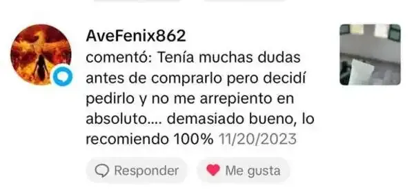 Reseña de cliente