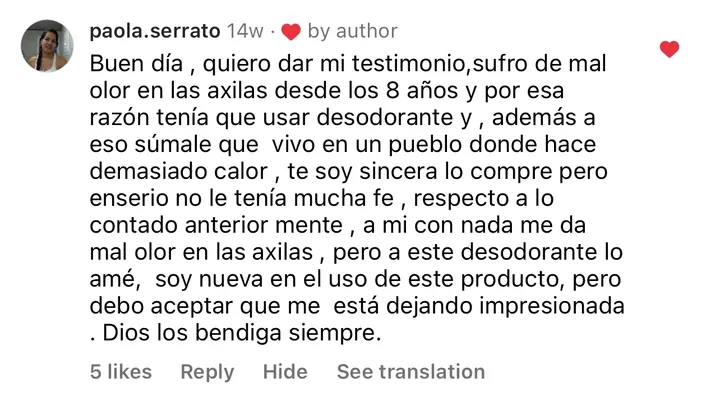 Reseña de cliente