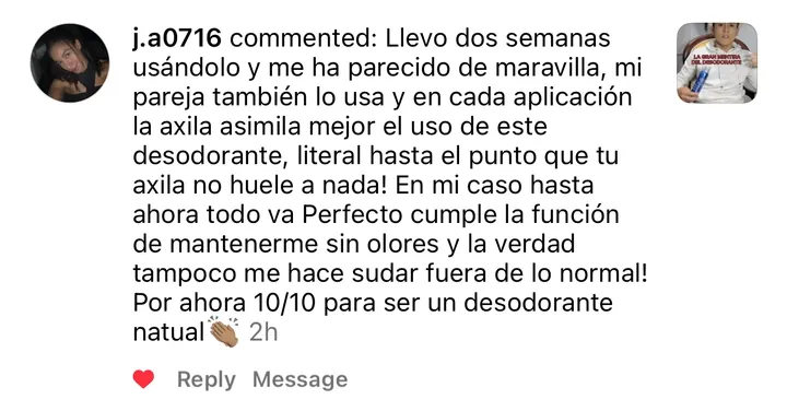 Reseña de cliente